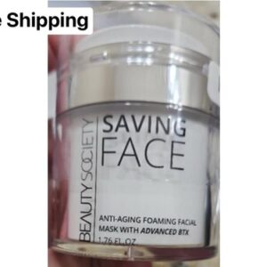 Beauty Society-Saving Face - Foaming Facial with Advanced BTX-Free Shipping!!!